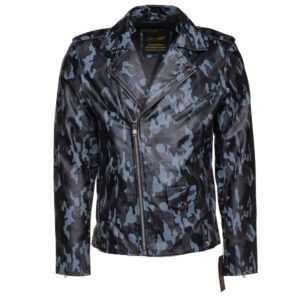 AmanDowling_sBlueCamouflagebikerstylejacket